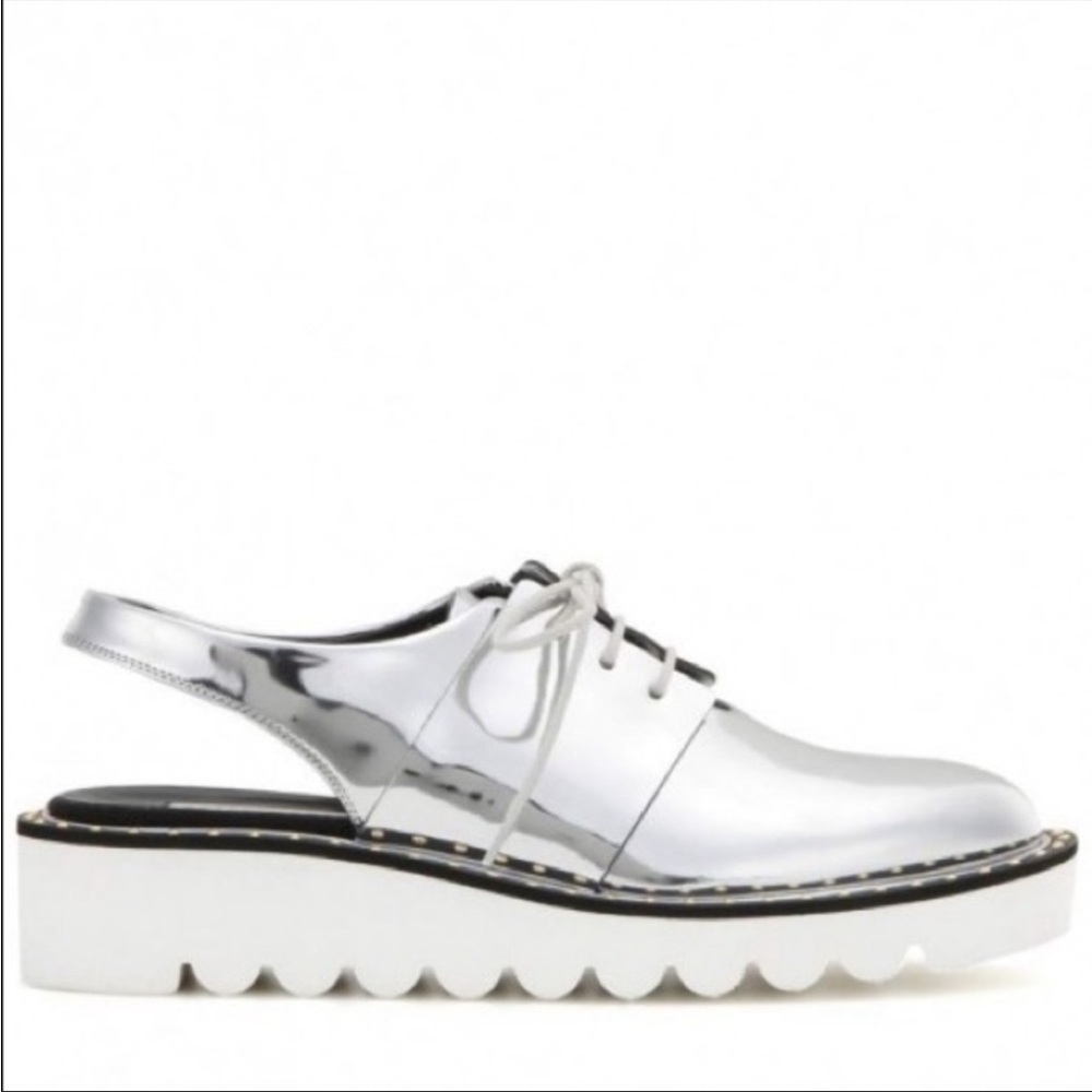 * HOST PICK * Stella McCartney silver sling back sz 35